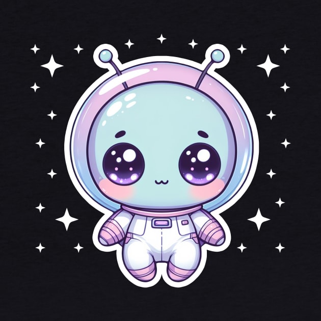 Cute Alien Kawaii by Infinite Legacy Designs